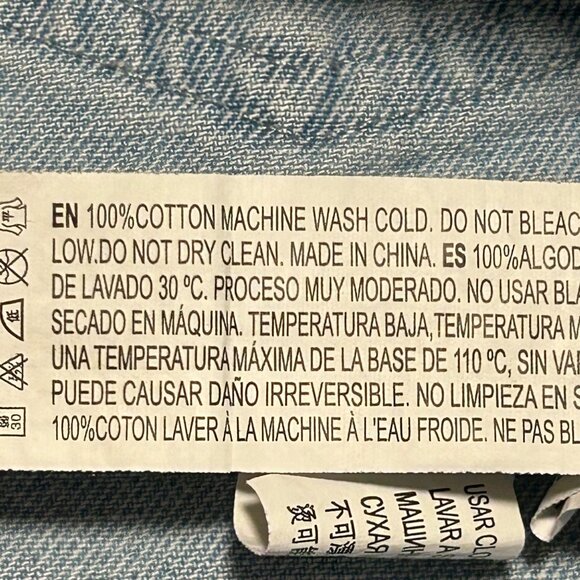 Forever 21 Size Small Denim Overall Mini Dress - Picture 10 of 12